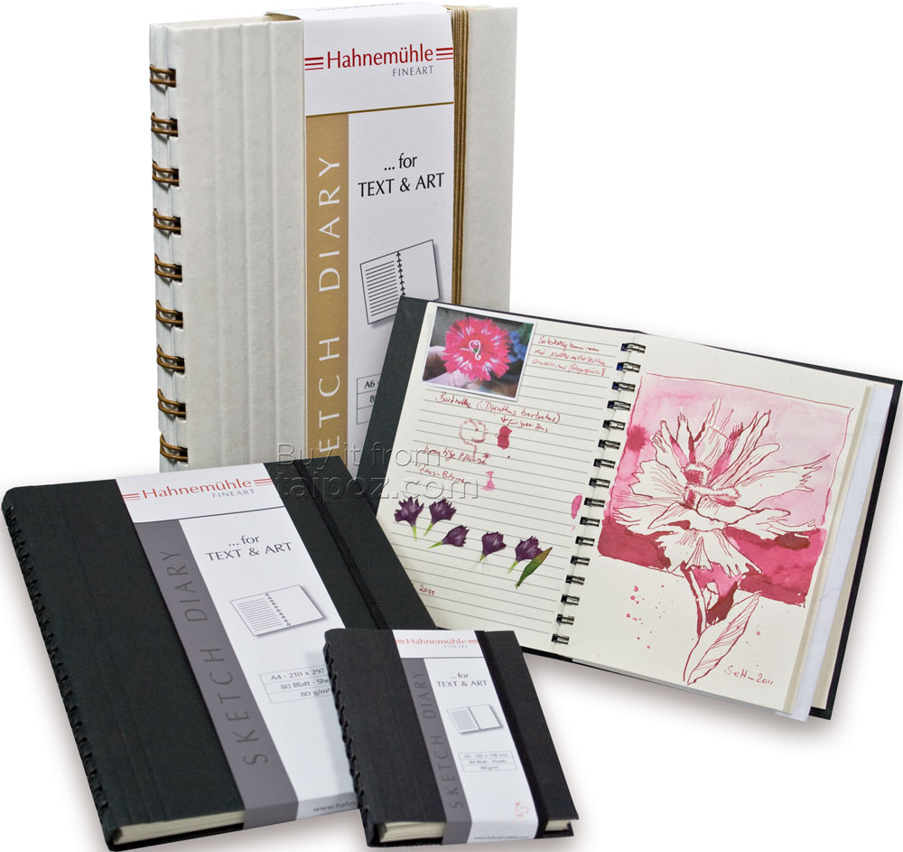 Sổ ghi và vẽ ký họa Hahnemuhle Sketch Diary