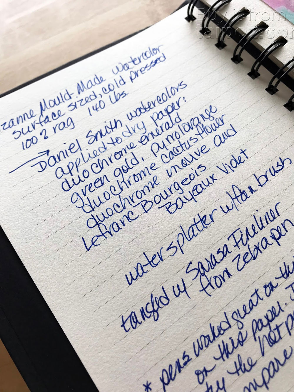 Sổ ghi và vẽ ký họa Hahnemuhle Sketch Diary