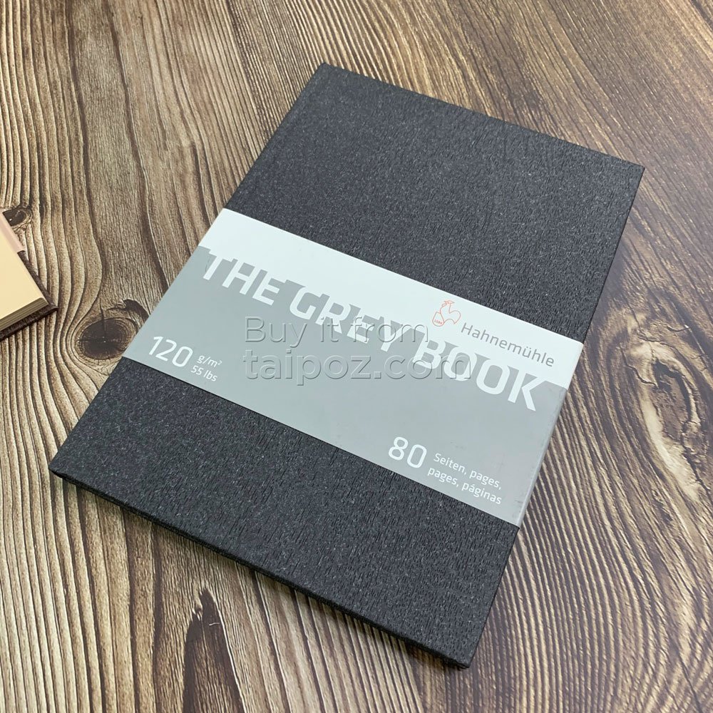 Sổ ký họa giấy xám The Grey Book