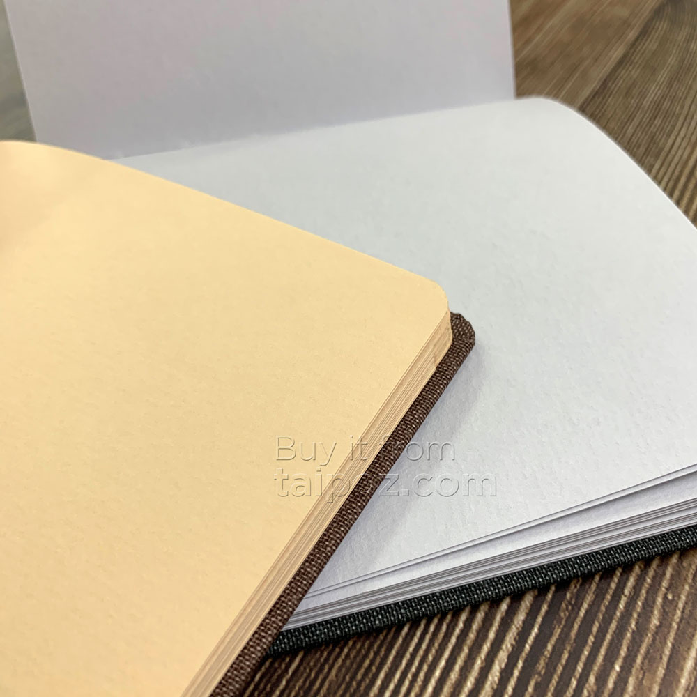 Sổ vẽ màu nước giấy tông xám & nâu Hahnemuhle