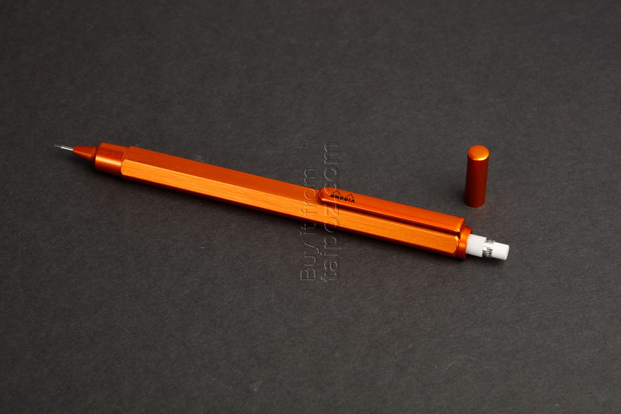 Bút chì bấm Rhodia nét 0.5mm, thân kim loại