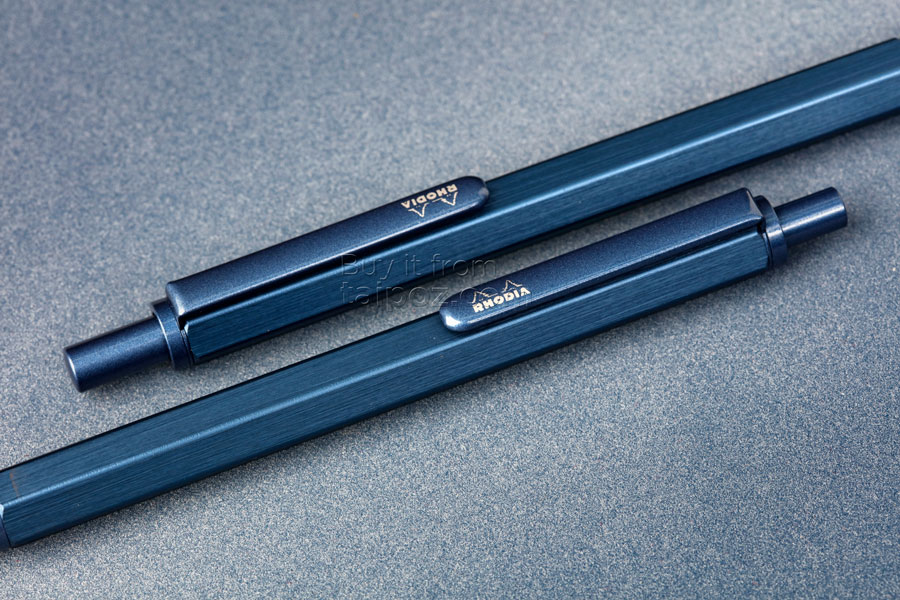 Bút chì bấm Rhodia nét 0.5mm, thân kim loại