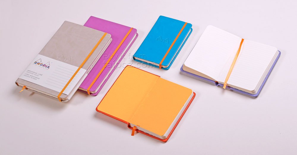 Sổ tay Rhodiarama, bìa cứng nhiều màu