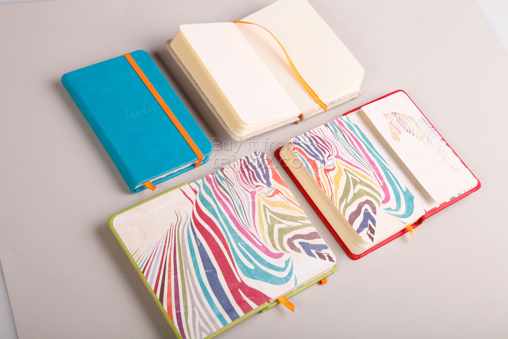 Sổ tay Rhodiarama, bìa cứng nhiều màu