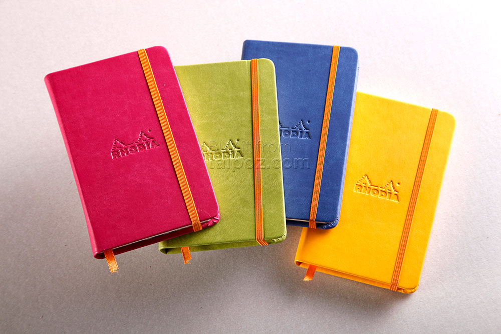Sổ tay Rhodiarama, bìa cứng nhiều màu