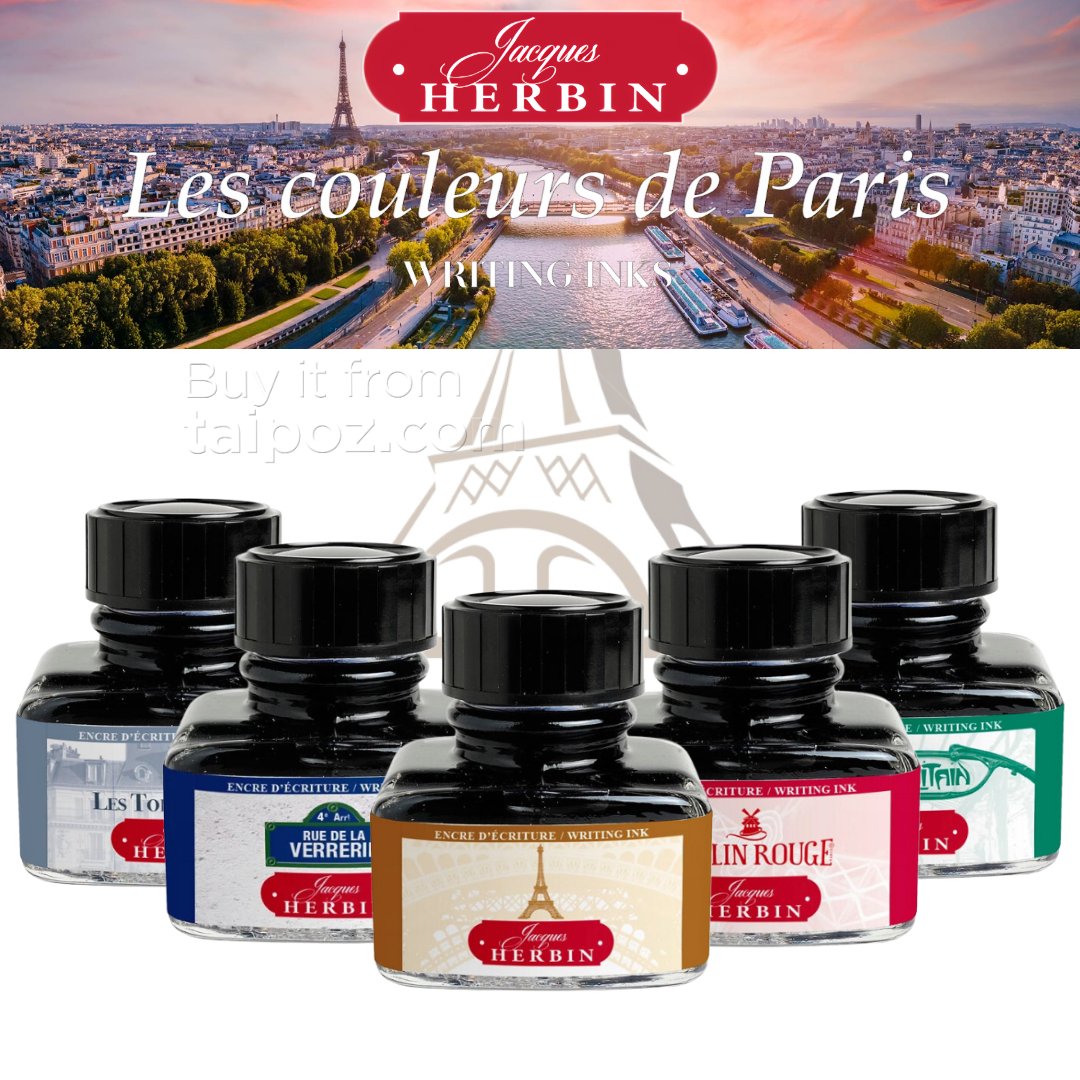 Mực bút máy J. Herbin, dòng Paris Collection