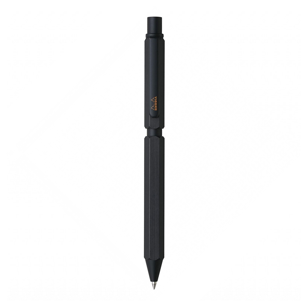 Bút bi bấm đa năng Rhodia Multipen 3-in-1, thân kim loại