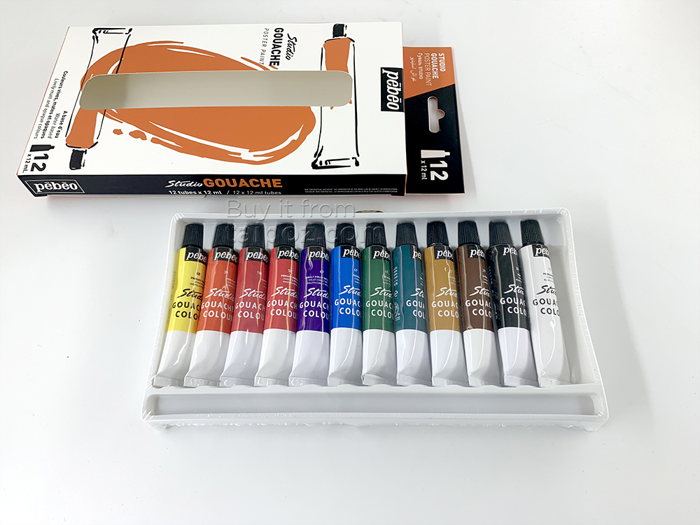 Bộ màu poster paint Pebeo Studio