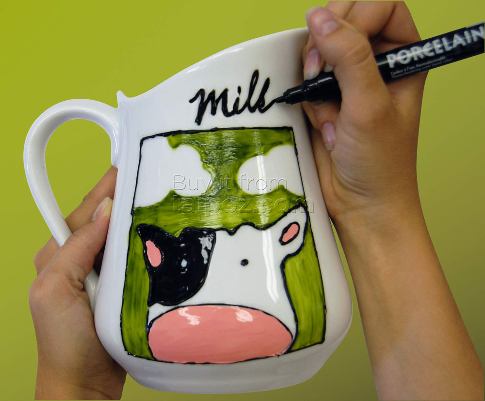 Bút vẽ lên sứ Pebeo Porcelain 150, màu lẻ