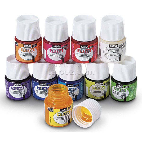 Màu vẽ kính Pebeo Vitrea 160, màu lẻ