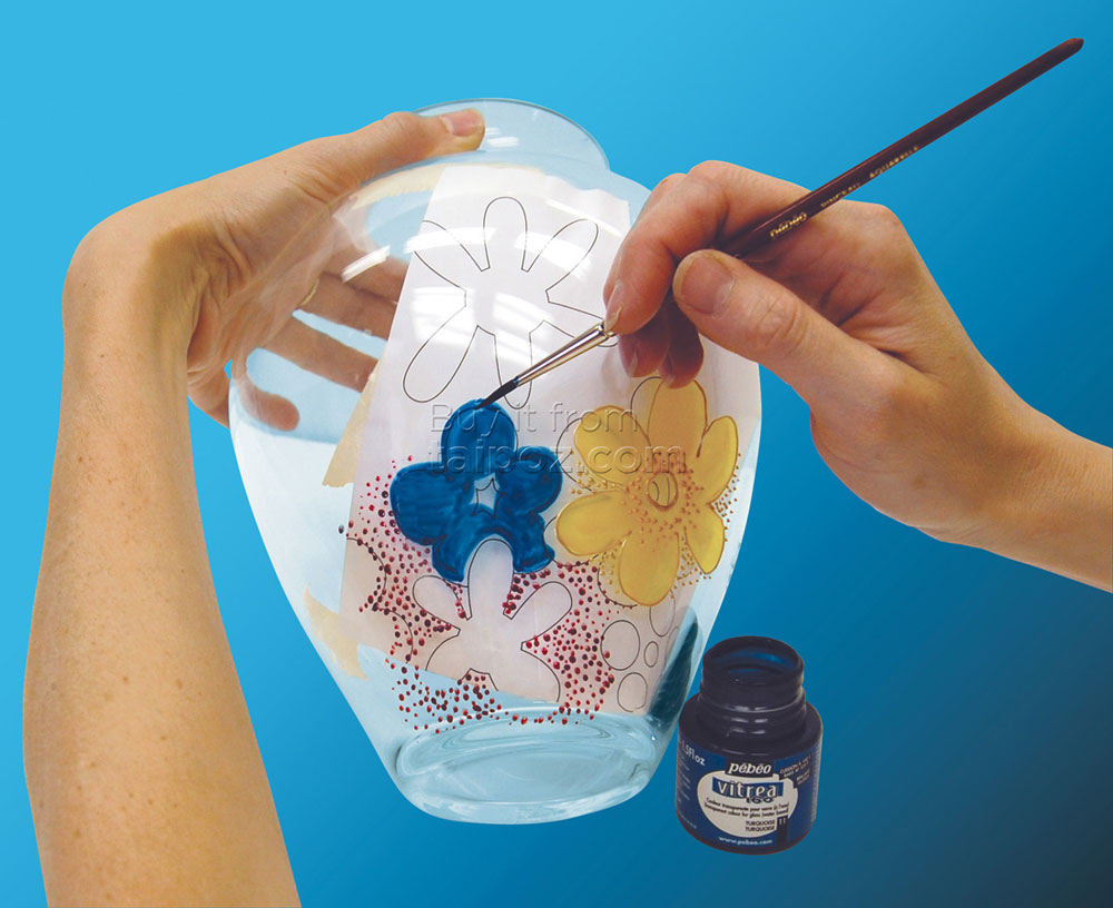 Màu vẽ kính Pebeo Vitrea 160, màu lẻ