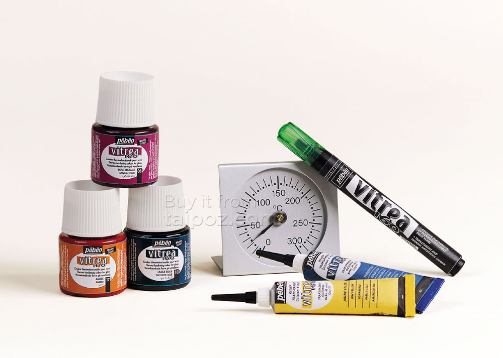 Màu vẽ kính Pebeo Vitrea 160, màu lẻ