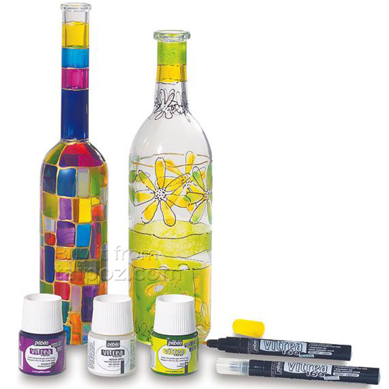 Màu vẽ kính Pebeo Vitrea 160, màu lẻ