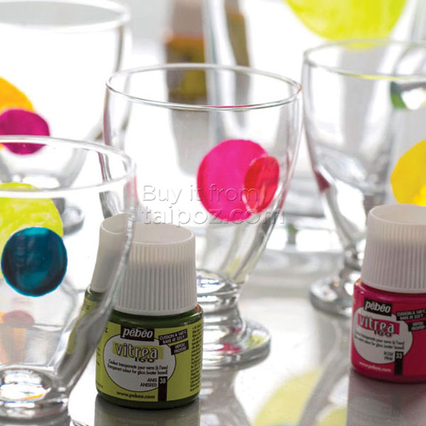 Màu vẽ kính Pebeo Vitrea 160, màu lẻ