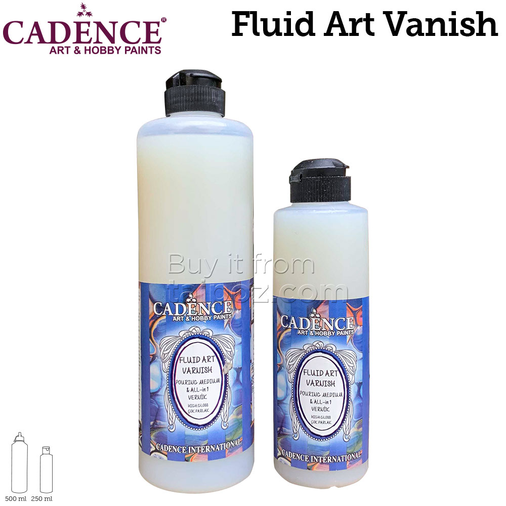 Keo phủ bảo vệ tranh acrylic Cadence Fluid Art Varnish All-in-1