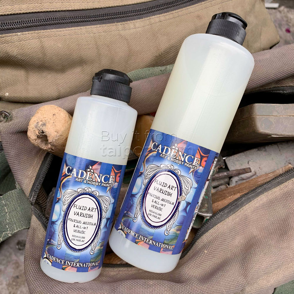 Keo phủ bảo vệ tranh acrylic Cadence Fluid Art Varnish All-in-1