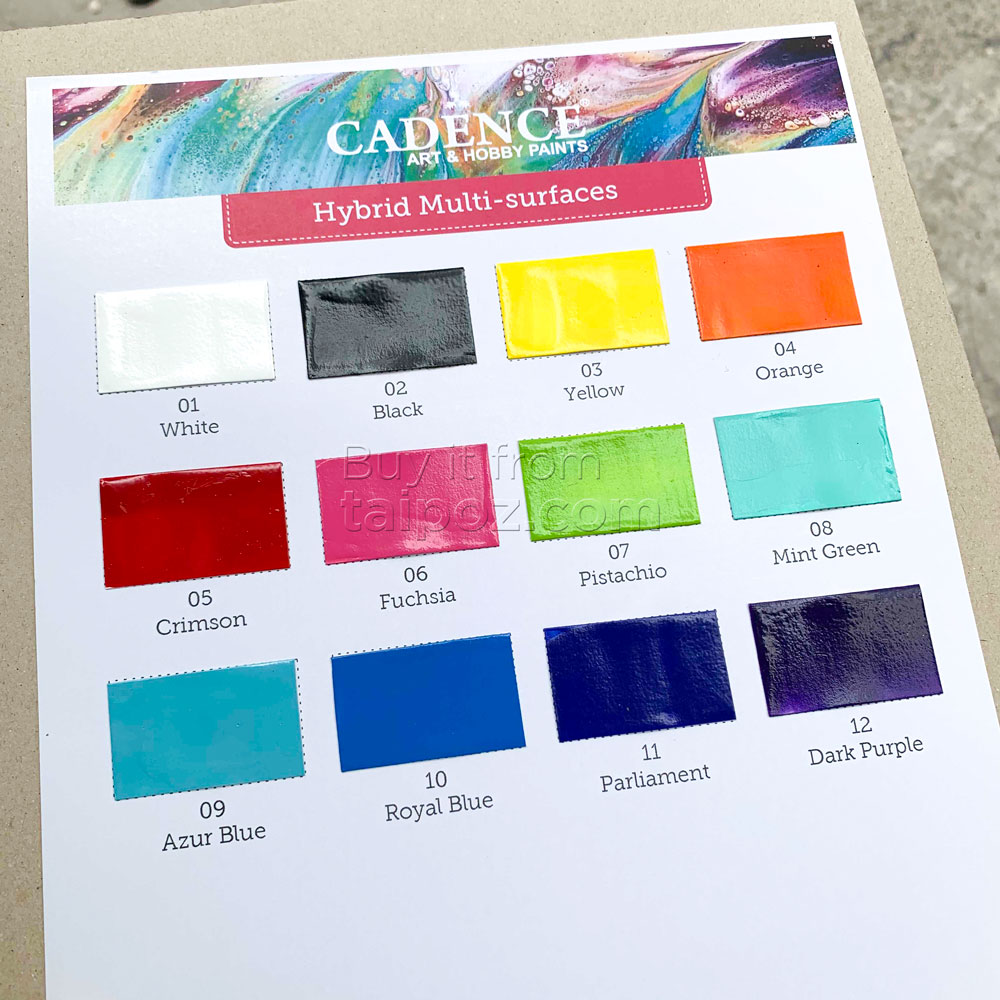 Màu acrylic pouring Cadence pha sẵn