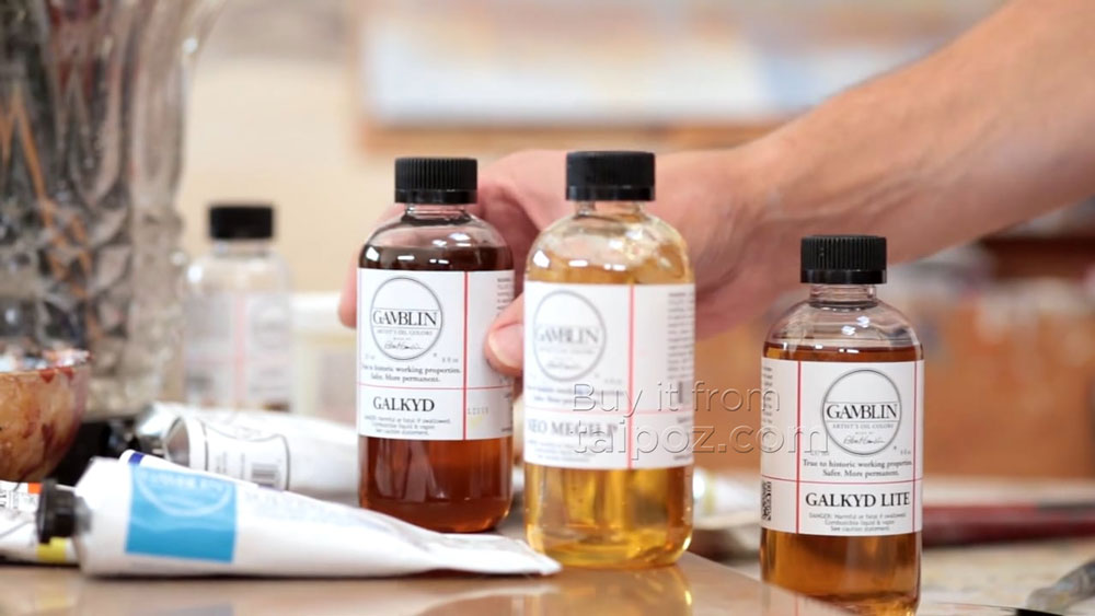 Chất trung gian sơn dầu Gamblin Galkyd Lite Medium