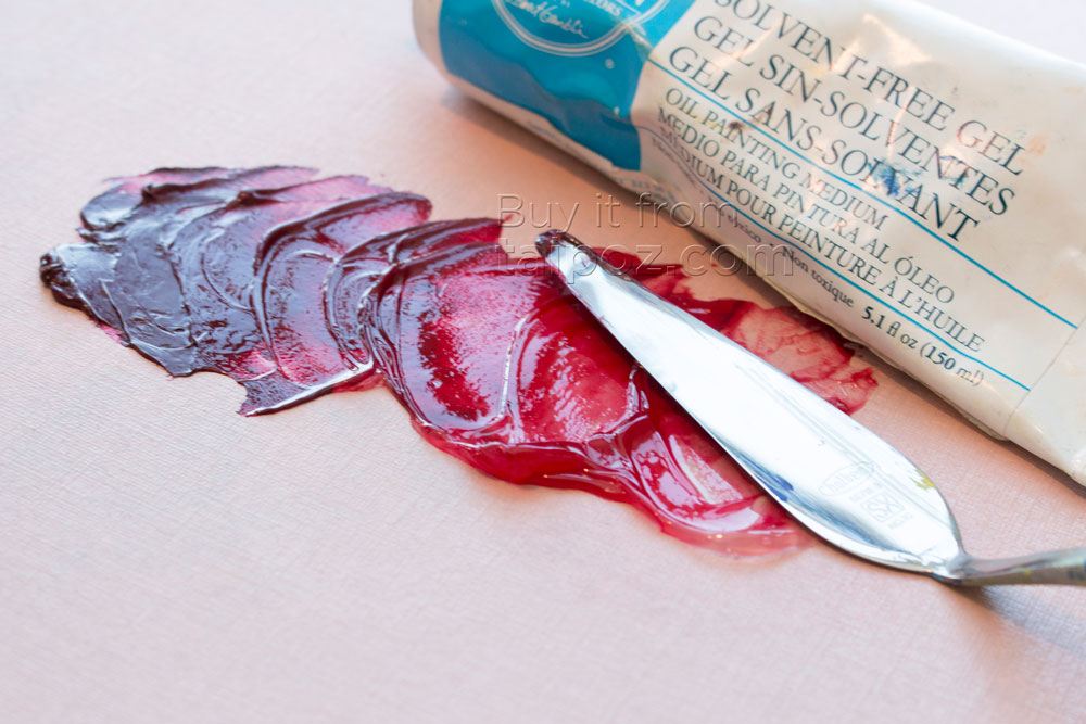 Gel vẽ sơn dầu không solvent Gamblin