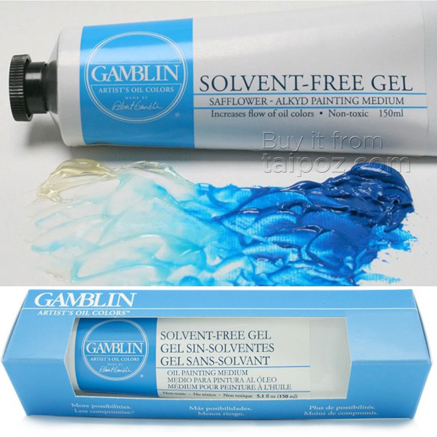 Gel vẽ sơn dầu không solvent Gamblin