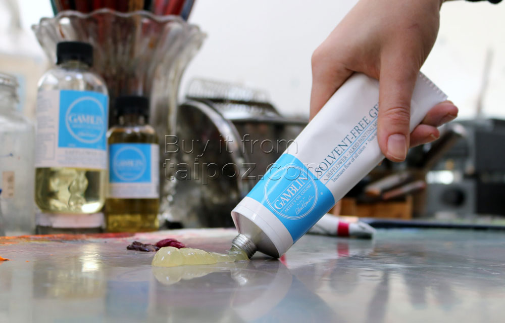 Gel vẽ sơn dầu không solvent Gamblin