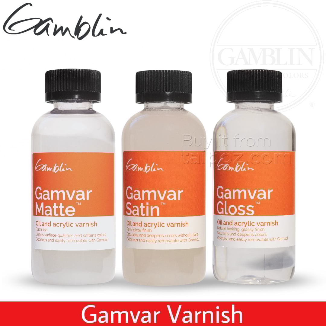 Phủ bảo vệ tranh sơn dầu Gamblin Gamvar Varnish