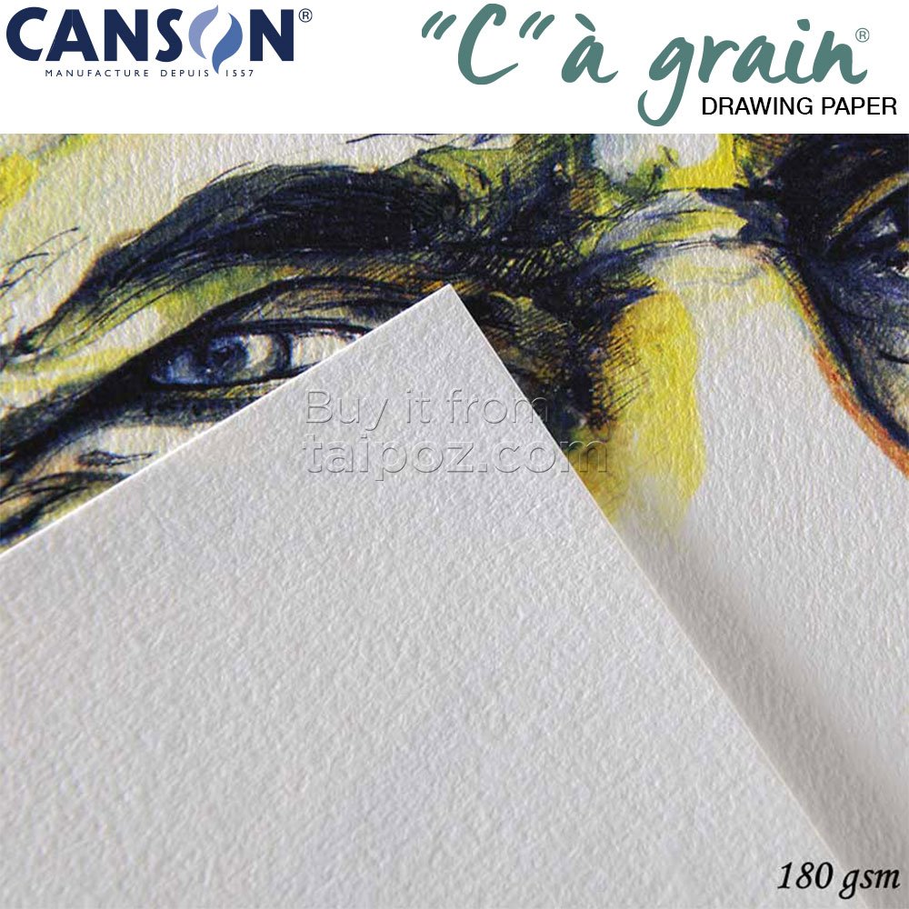 Giấy vẽ Canson "C" A Grain (Canson Pháp)