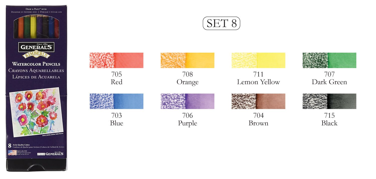 Chì màu nước General's Kimberly