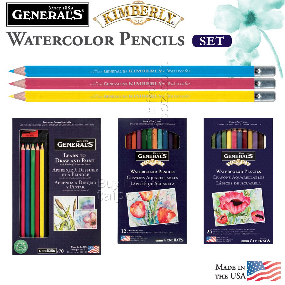 Chì màu nước General's Kimberly