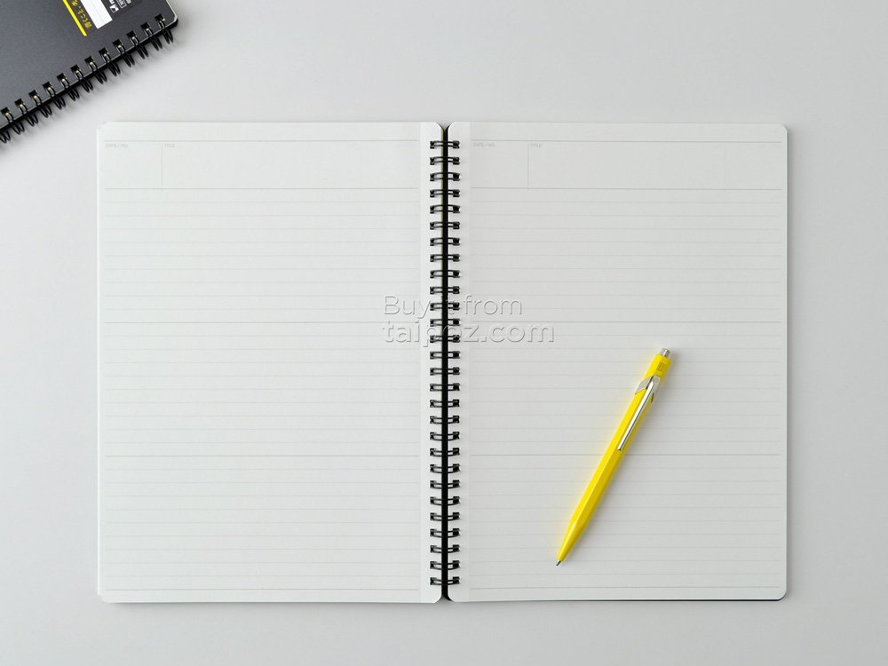 Sổ tay bìa nhựa cứng gáy lò xo Maruman Mnemosyne Notebook