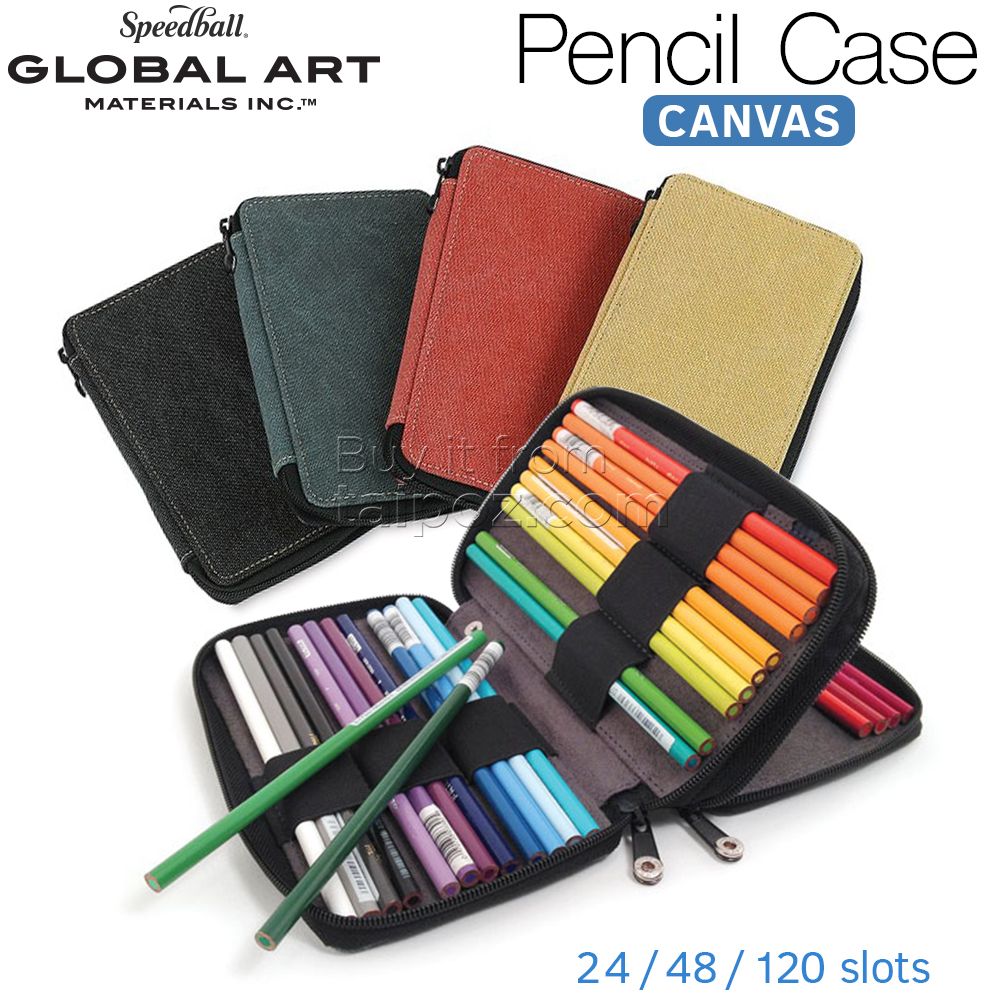 Túi đựng chì màu chất liệu vải canvas Speedball Global Art