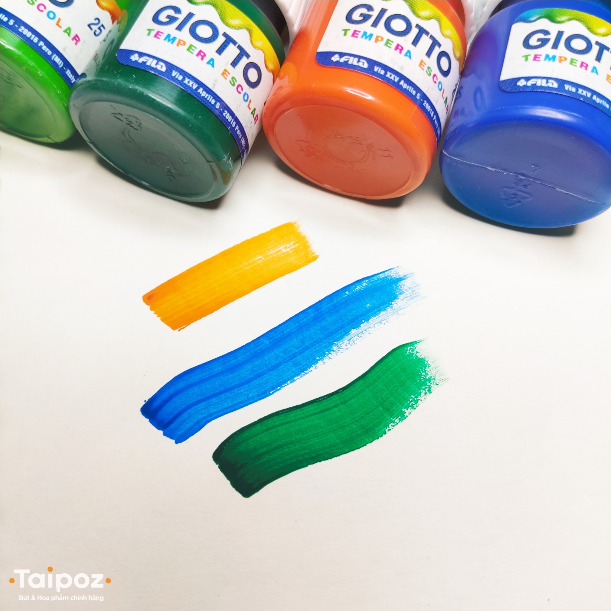 Màu poster học sinh Giotto Tempera Escolar