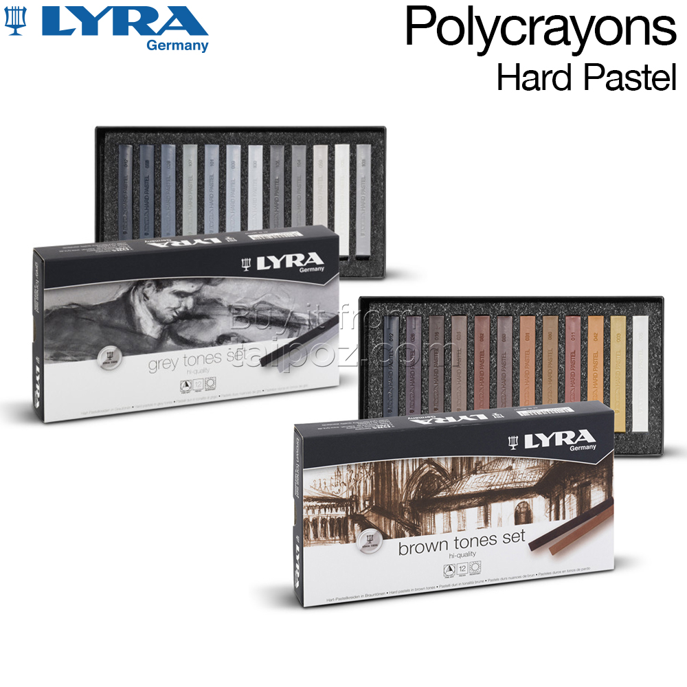 Màu phấn tiên Lyra Polycrayons Hard Pastel