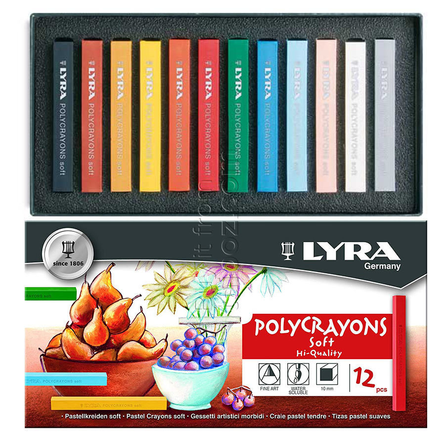 Màu phấn tiên Lyra Polycrayons Soft Pastel