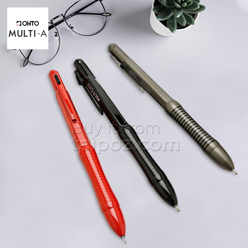 Bút bấm đa năng Ohto Multi-A 2+1