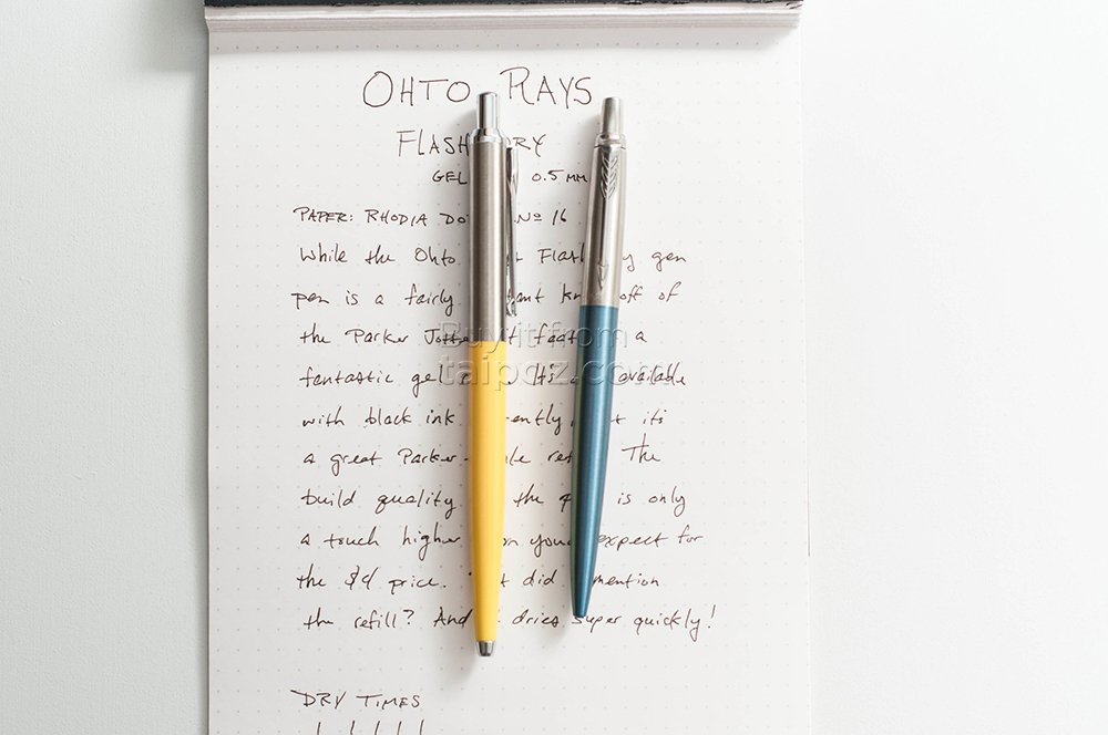 Bút bi mực gel nhanh khô Ohto Rays