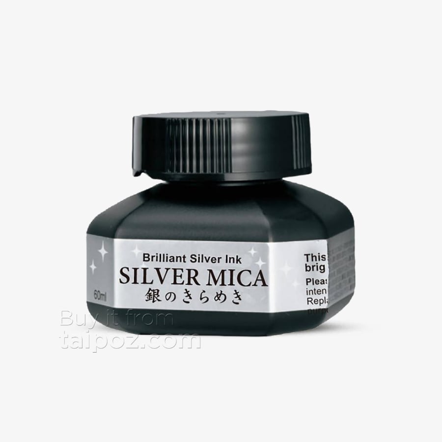 Mực Kuretake Mica Ink, Gold/ Silver