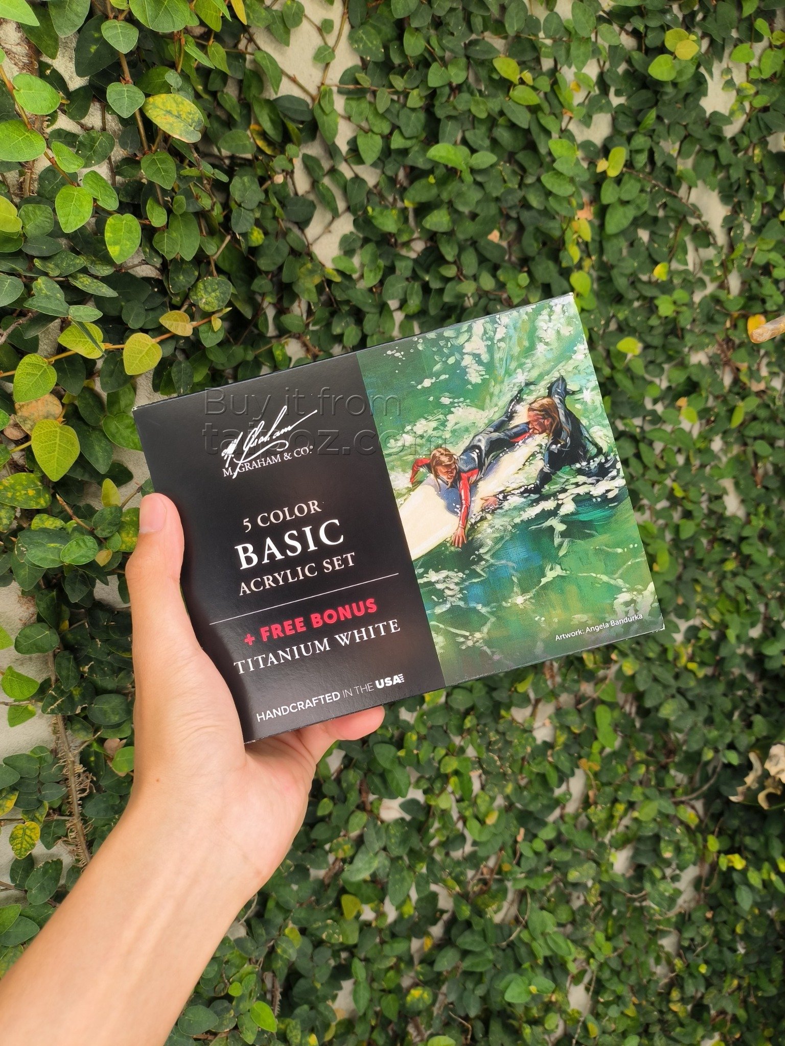 Màu acrylic M.Graham, bộ màu