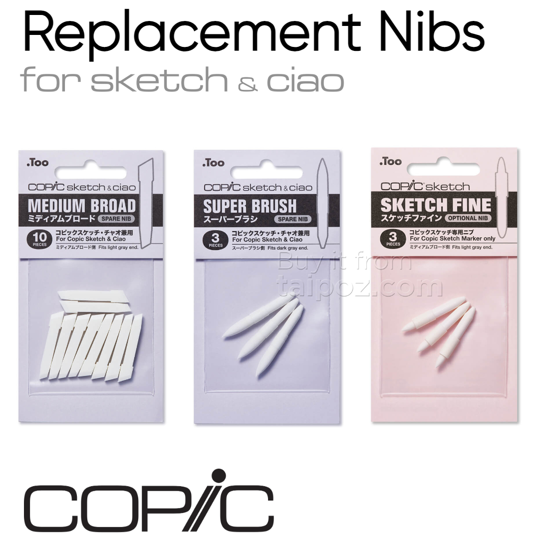 Ngòi bút thay thế Copic Sketch