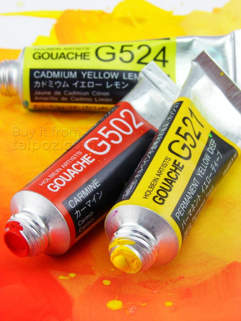 Màu Holbein Artists' Gouache 15ml, tuýp lẻ
