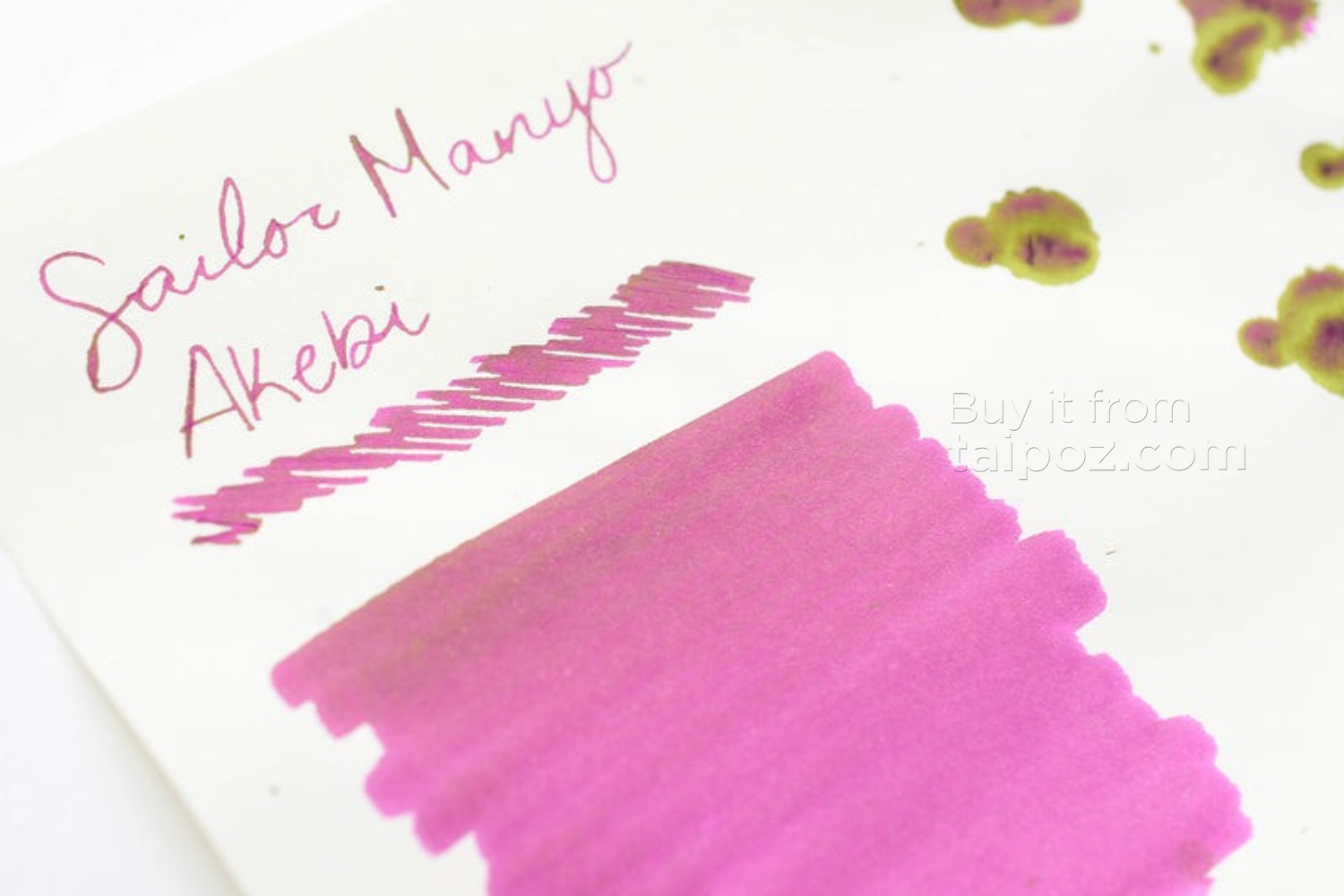 Mực bút máy nhị sắc Sailor Manyo Dual Shading, màu lẻ