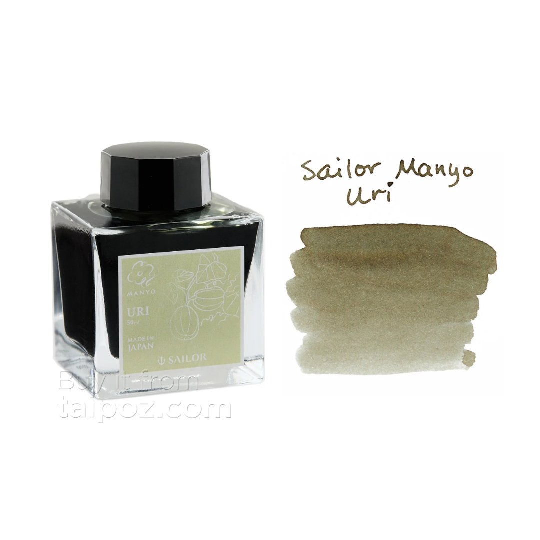 Mực bút máy nhị sắc Sailor Manyo Dual Shading, màu lẻ