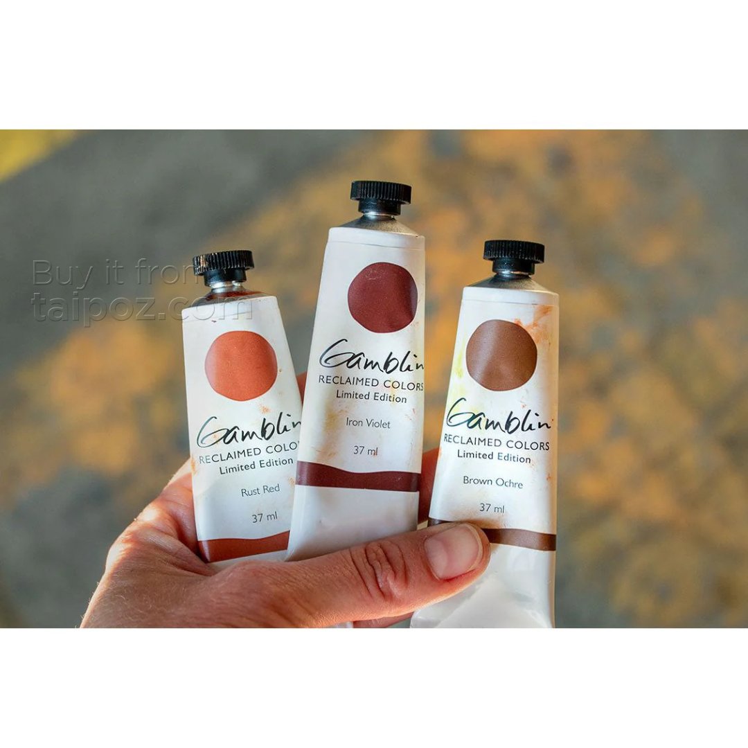 Bộ màu sơn dầu Gamblin Reclaimed Earth Colors (limited)