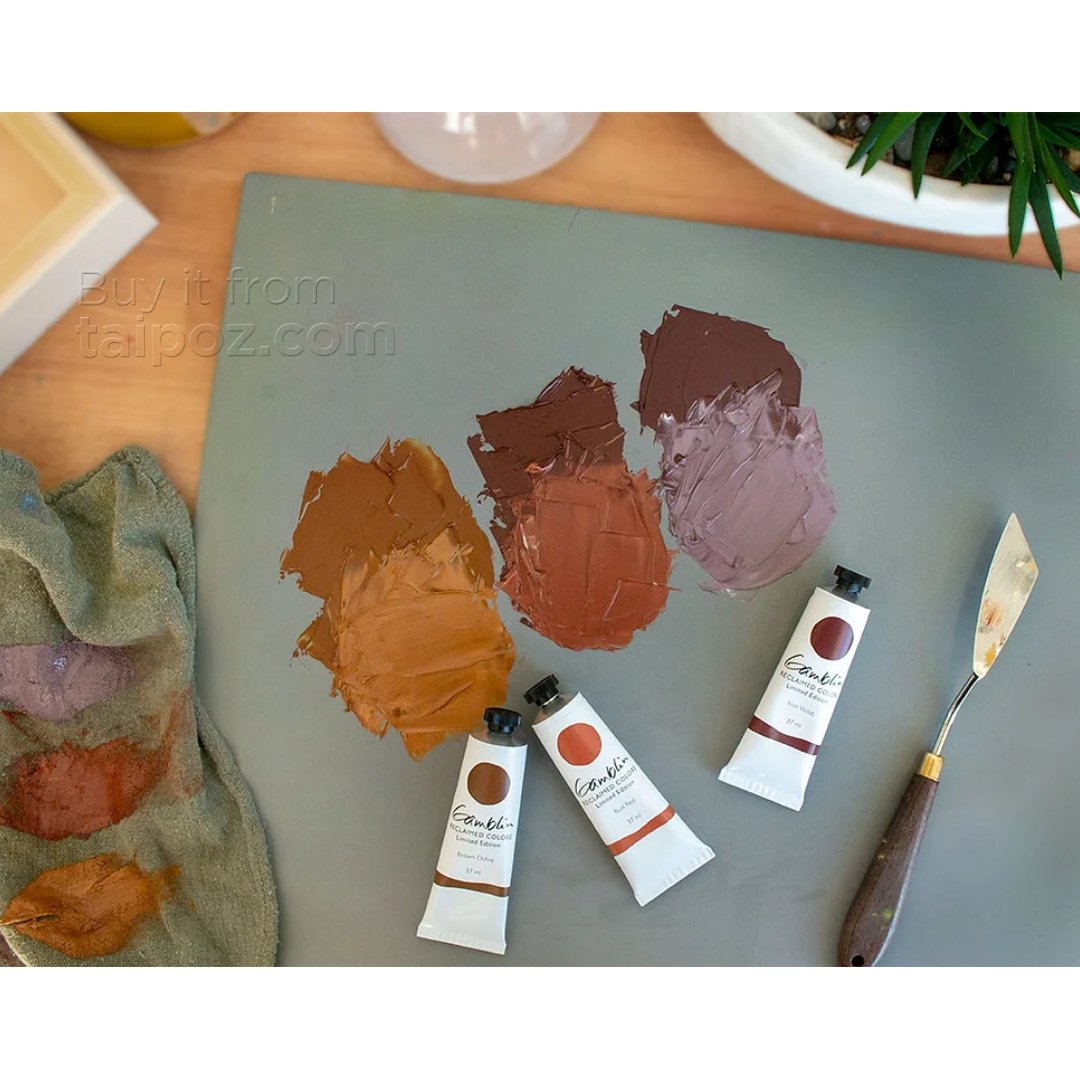 Bộ màu sơn dầu Gamblin Reclaimed Earth Colors (limited)