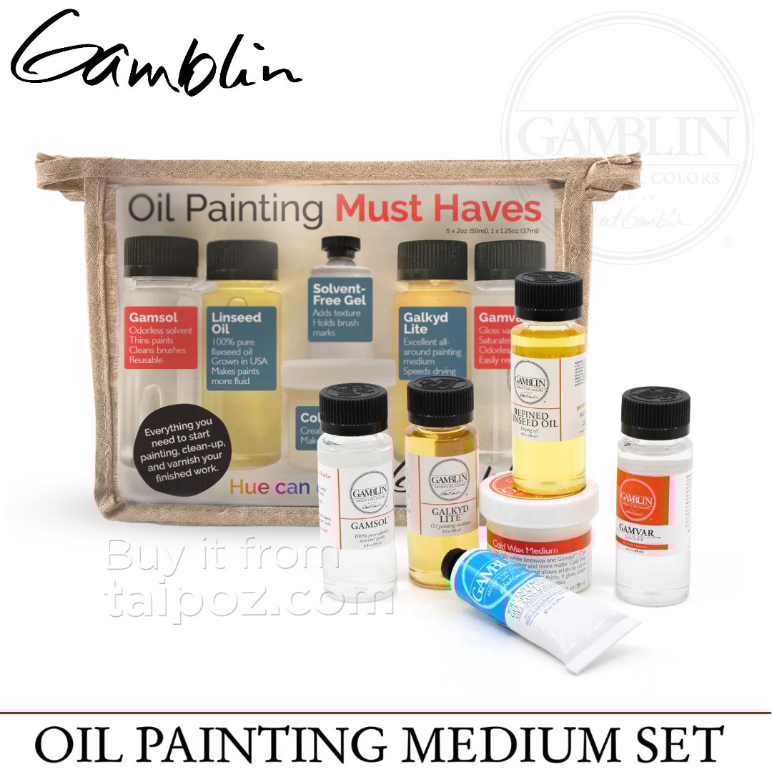 Bộ 6 dung môi sơn dầu Gamblin