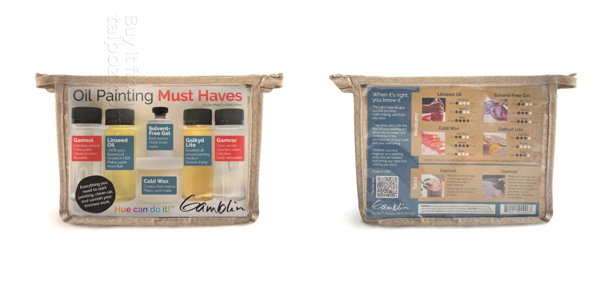 Bộ 6 dung môi sơn dầu Gamblin