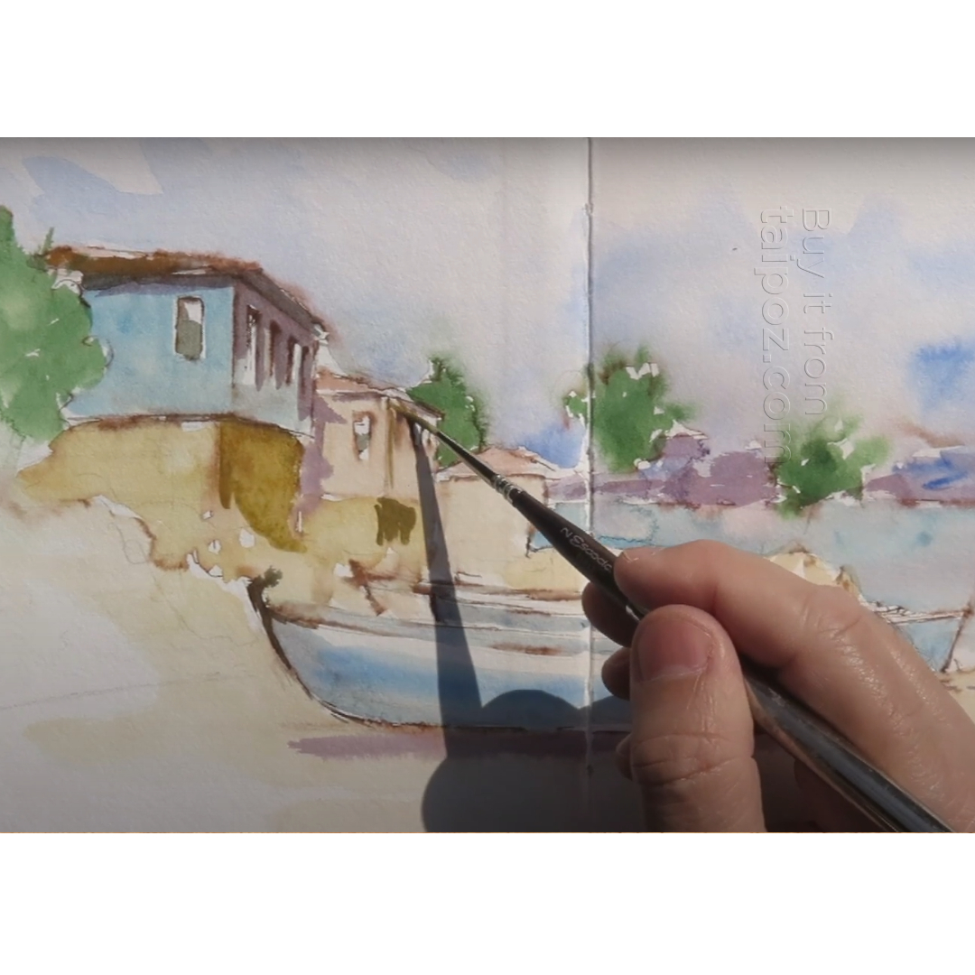 Sổ màu nước Hahnemuhle 100% Cotton, 250gsm