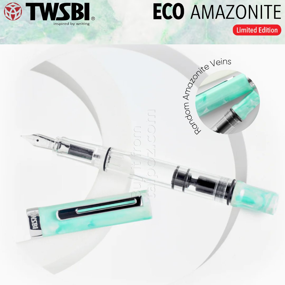 Bút máy TWSBI Eco, Amazonite
