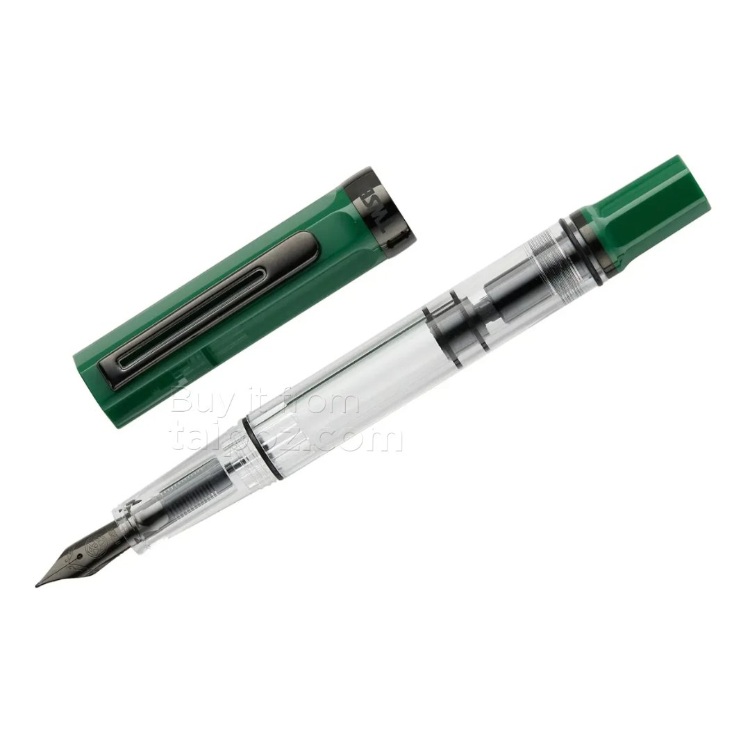 Bút máy TWSBI ECO, Irish Green with Onyx