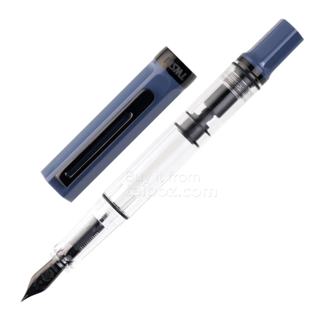 Bút máy TWSBI Eco, Slate Blue with Onyx